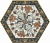 Плитка Kerama Marazzi Парк Гуэля Лаппатированный HGD\A381\SG2700L Декор 290Х334Х8