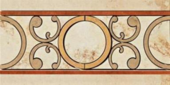 Плитка CARACALLA L ROS 2 ДЕКОР