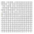 Плитка Atlas Concorde Solid White Mosaic 9Dsm Мозаика