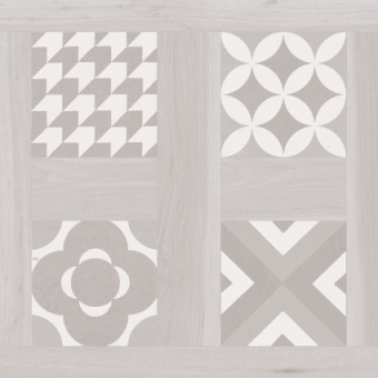 Плитка Argenta Selandia Decor Bianco Пол