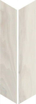 Плитка Rondine Woodie White Chevron J86594 75Х407
