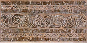 Плитка УФФИЦИ РОССО D251_4021 ФРИЗ