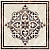 Плитка Golden Tile Vulcano Бежевый Д1142 Фриз 93х93