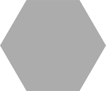 Плитка Codicer 95 Basic Silver Hex 25 Стена (Пол)