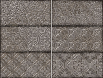 Плитка DANTE DECOR GREY СТЕНА