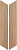 Плитка Rondine Woodie Brown Chevron J86592 75Х407