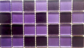 Плитка GLANCE PURPLE MIX (6ММ) МОЗАИКА