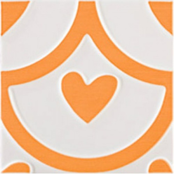 Плитка Pamesa Ceramica Via Cuore Naranja Декор
