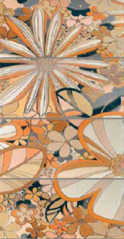 Плитка KAMИЛА ОРАНЖЕВЫЙ ПАННО