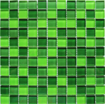 Плитка CRYSTAL GREEN MIX МОЗАИКА