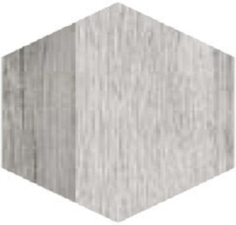 Плитка La Fenice Wowood Silver Esagona Rett Стена-Пол