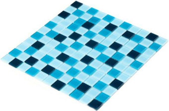 Плитка Мозаика Стеклянная Kotto Keramika GM 4020 C3 Cerulean d/Cerulean m/Cerulean w
