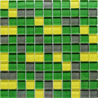 Плитка CRYSTAL GREEN GREY МОЗАИКА
