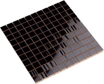 Плитка Мозаика Kotto Keramika СМ 3001 С2 black/black str.