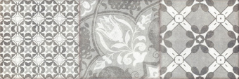 Плитка Keros Decorado Drau Gris Стена