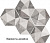 Плитка HEXAGONO LUTON MULTICOLOR ПОЛ