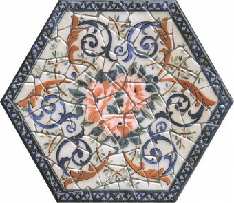 Плитка Kerama Marazzi Парк Гуэля Лаппатированный HGD\A383\SG2700L Декор 290Х334Х8