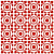 Плитка RED ON WHITE WONDER 1 WW51M1 ДЕКОР