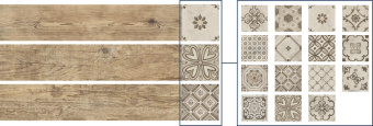 Плитка Elios Ceramica Decoro Maioliche Beige 210Х1205