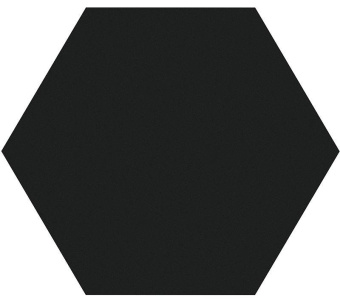 Плитка Itt Ceramic Hexa Black Стена-Пол 230Х270