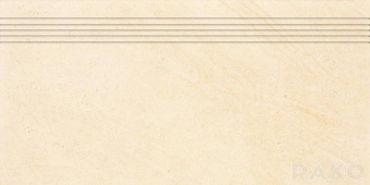 Плитка Lasselsberger Rako Sandy Beige DCPSE671 Ступень 298Х598Х10