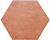 Плитка ORIGINI ESAGONA TERRACOTTA ПОЛ/СТЕНА