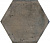 Плитка Prissmacer Pris Br Life Plomo Hex 198x228 Стена