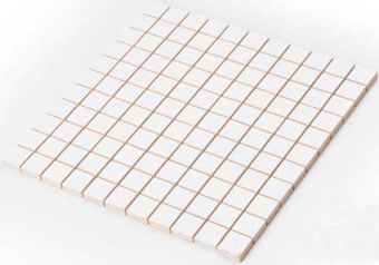Плитка Мозаика Kotto Keramika СМ 3013 С white