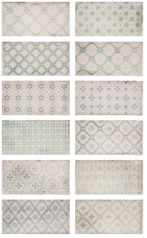 Плитка Fabresa Vita Natura Decor Mix Стена