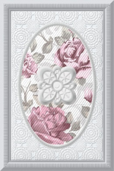 Плитка Azulejo Espanol Inserto Aroa Rosa Std 100Х150