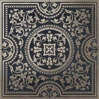 Плитка CRYSTALL NERO КОМПЛЕКТ ИЗ 4 ШТ ПАННО