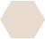Плитка Itt Ceramic Hexa Beige Стена-Пол 230Х270