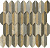 Плитка DUNE MOSAICOS D923 187118 RAIN МОЗАИКА