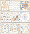 Плитка Azulejos Espanol Decor Toledo 30 Декор 30,2X86,2