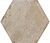 Плитка Prissmacer Pris Br Life Fango Hex 198x228 Стена