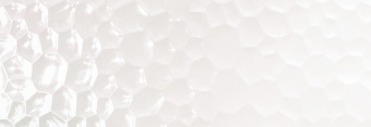 Плитка Azteca Unik R90 Bubbles White Glossy Стена 300Х900