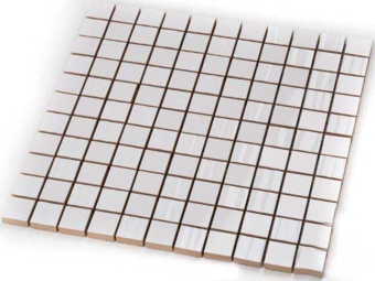 Плитка Мозаика Kotto Keramika СМ 3002 С2 white/white str.