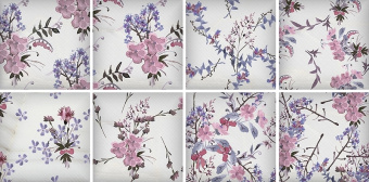 Плитка ELYSIAN DECOR PEARL ДЕКОР