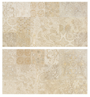 Плитка LORD MARFIL/CREMA DECORADO СТЕНА