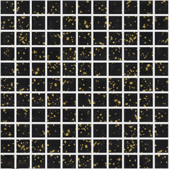 Плитка BLACK GOLD (6 ММ) МОЗАИКА