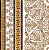 Плитка Golden Tile Meander Border Бежевый 2А182 Декор 400х400