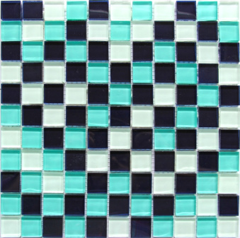 Плитка CRYSTAL BLUE MIX МОЗАИКА