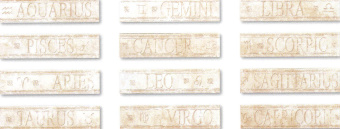 Плитка ORBIS IVORY GDTL4001 ФРИЗ