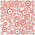 Плитка RED ON WHITE WONDER 2 WW51M2 ДЕКОР