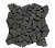 Плитка Fioranese I Cocci Palladiana Grafite IC7MS1 Мозаика 300Х300