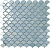 Плитка Vidrepur Br Turquoise 6001S Мозаика