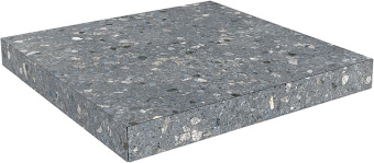 Плитка Kerama Marazzi Терраццо Серый Темный Sg632800R-Gca Ступень