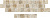 Плитка Oset Tesla Beige 80Х443