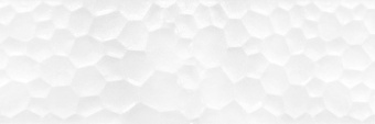 Плитка Azteca Unik R90 Bubbles White Mat Стена 300Х900