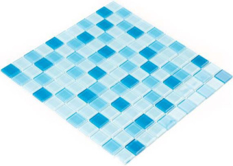 Плитка Мозаика Стеклянная Kotto Keramika GM 4018 C3 blue d/blue m/blue w